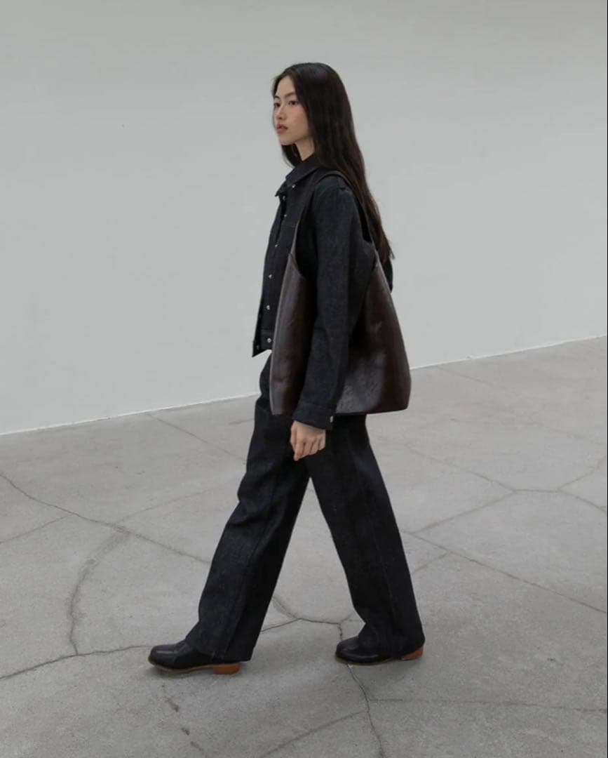 ［OHOTORO ］ Loom Indigo Jeans