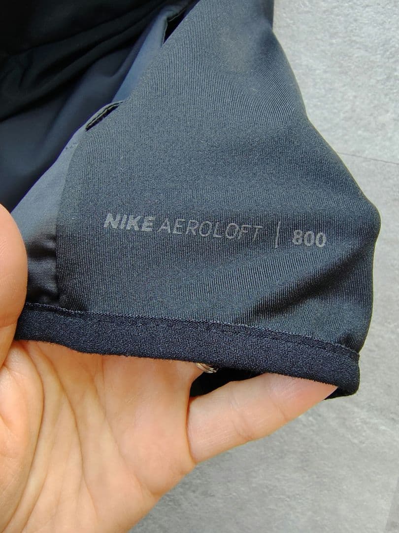 NIKE ナイキ エアロロフト800 ダウンジャケット M 黒
