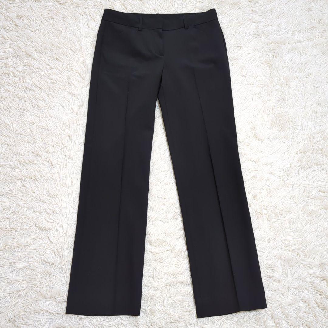 セオリー 3点セット ノーカラー パンツスーツ スカート ブラックフォーマル