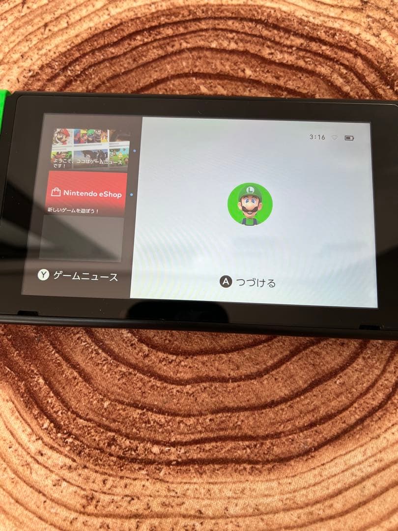 Nintendo Switch ニンテンドースイッチ本体　GRN/YEL箱無し