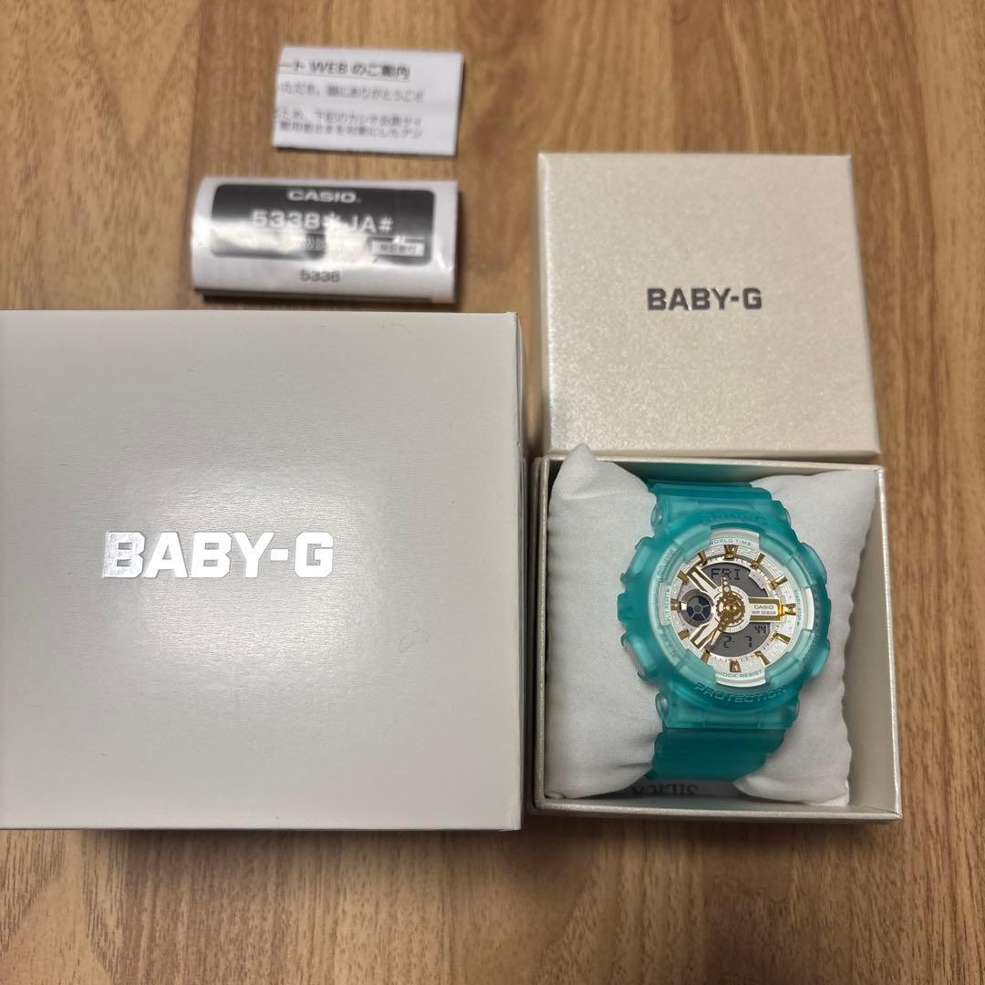 カシオ 腕時計 BABY-G ベビージー BA-110SC-2AJF ブルー