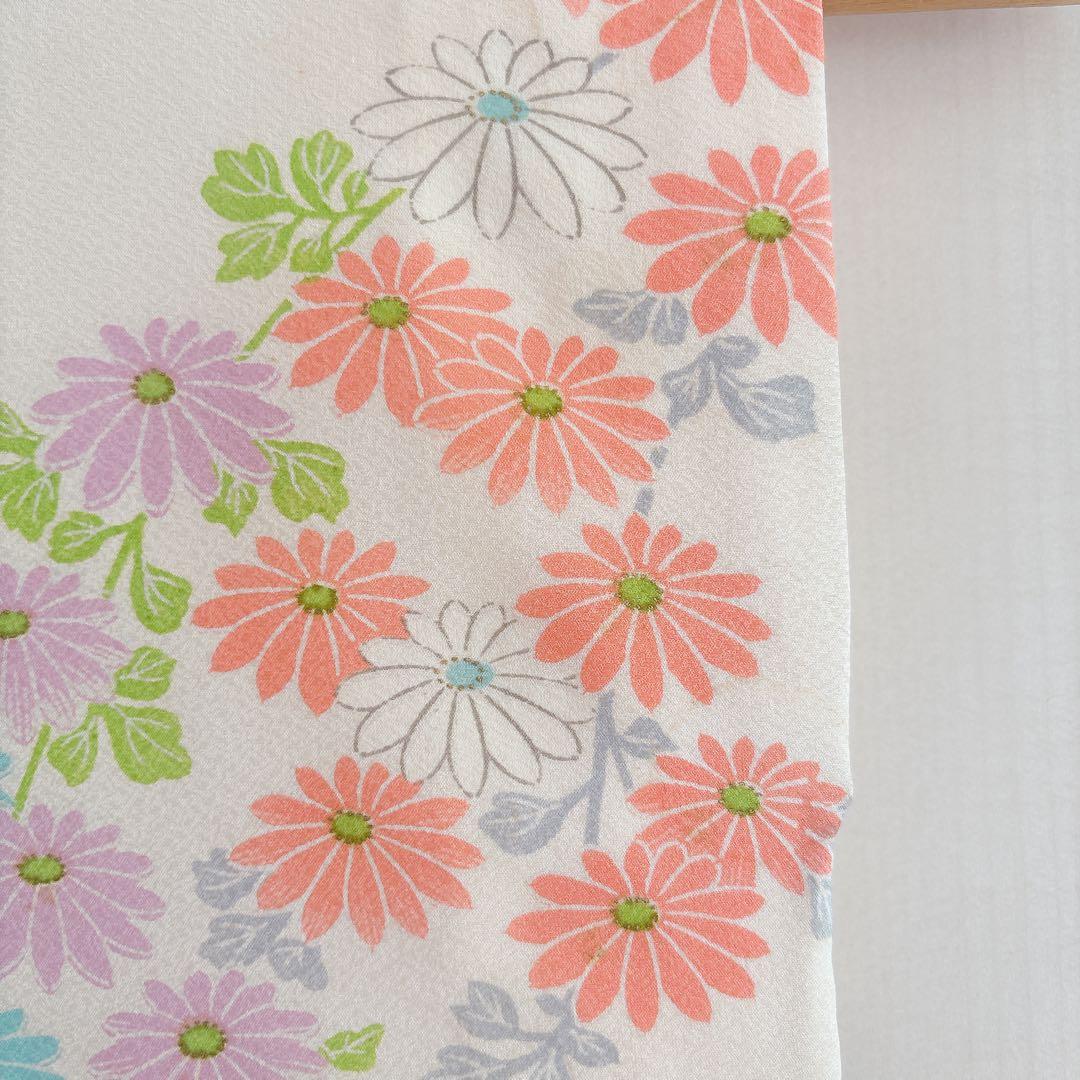 七五三　3歳　アンティーク　着物　被布　セット　草履　長襦袢　女の子　子供着物