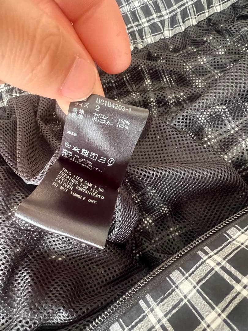 UNDERCOVER チェック柄ジャケット