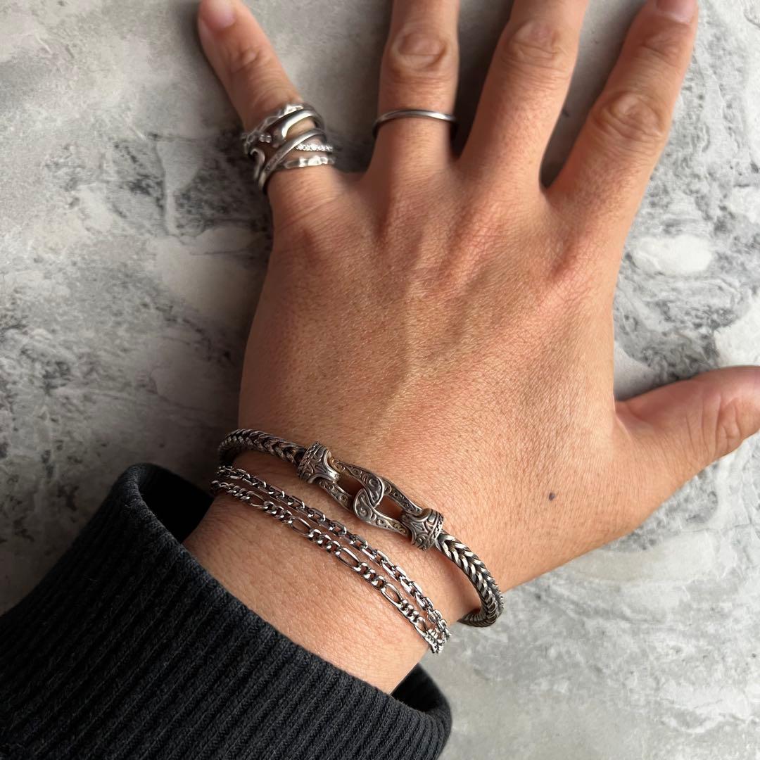 VINTAGE ダブルホースシュー 馬蹄 ブレイド ブレスレット ヴィンテージ