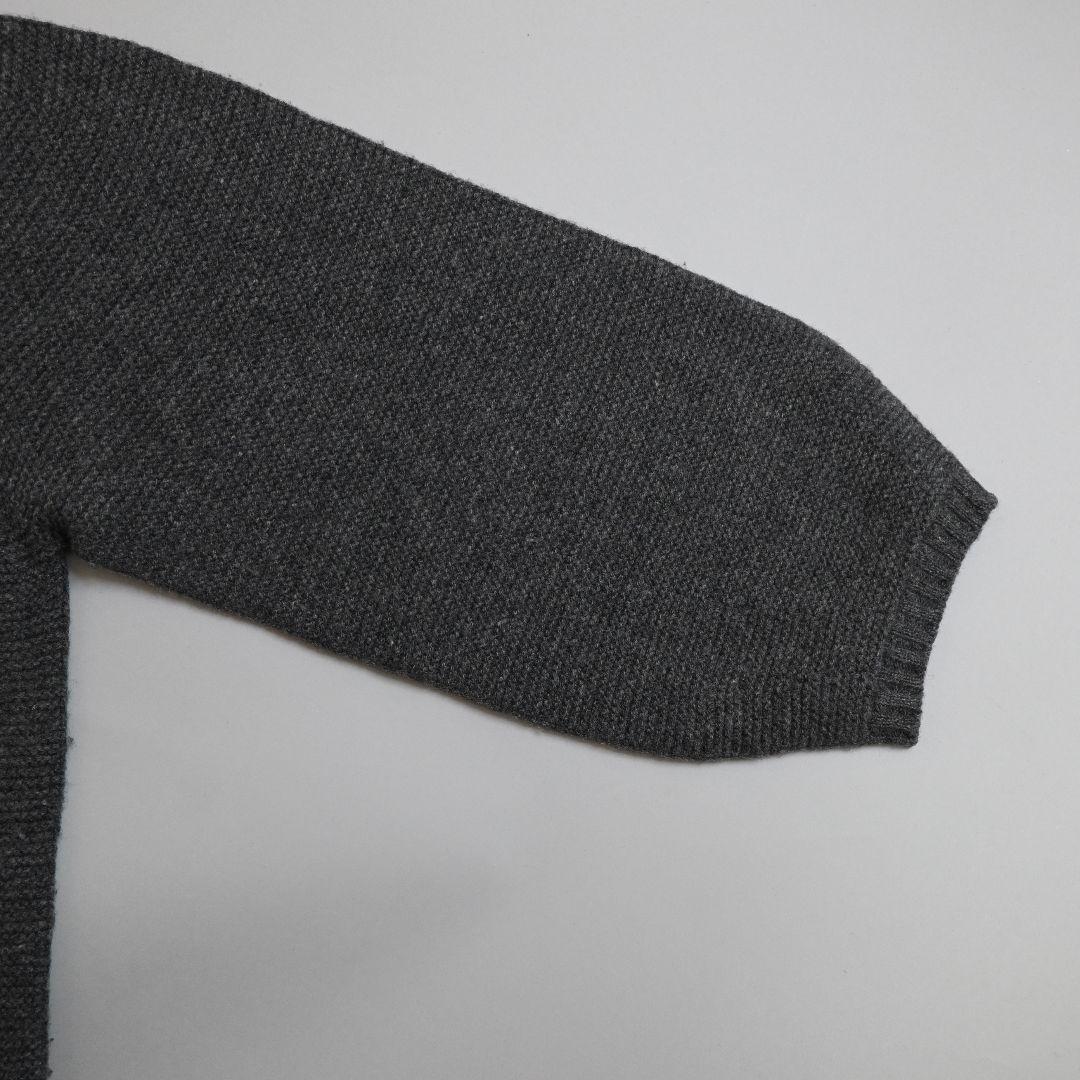 553★ Max Mara 白タグ カシミヤ混 ハイネック 七分袖 セーター