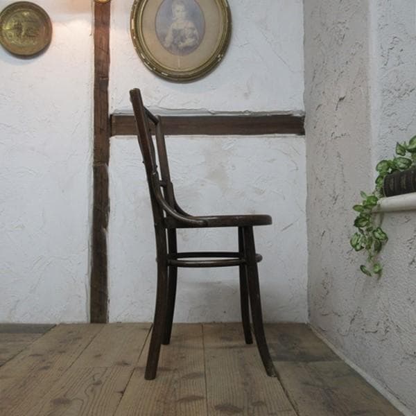 イギリス アンティーク 家具 ベントウッドチェア 椅子 イス 曲げ木 4600e