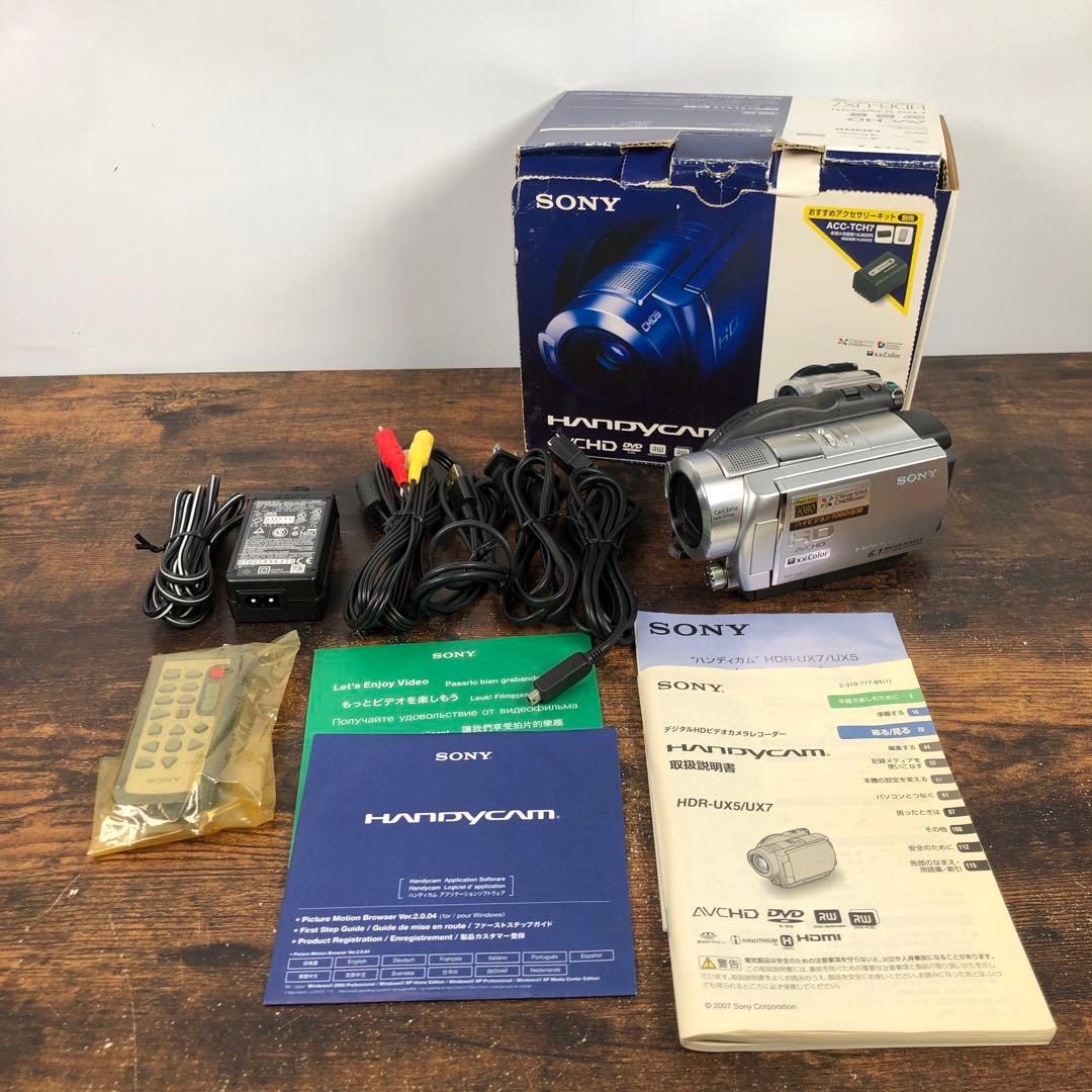 動作確認済 SONY HDR-UX7 ビデオカメラ