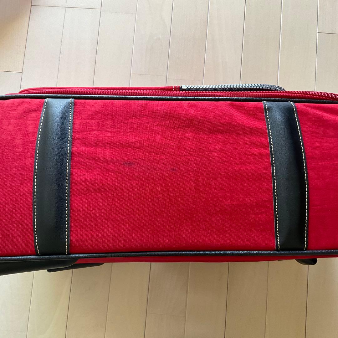 KIPLING レッド 中型キャリーケース