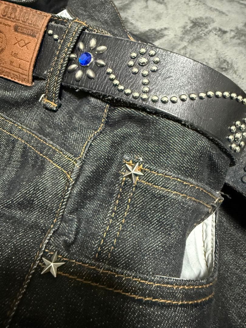 A＇GEM/9 × .kom 『A＇gem/エージェム』 フラワースタッズベルト