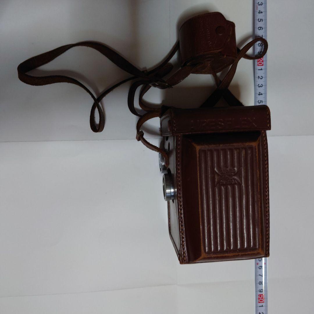 AIRES FLEX フィルム　アイレスフレックス　二眼レフ　本革ケース　カメラ