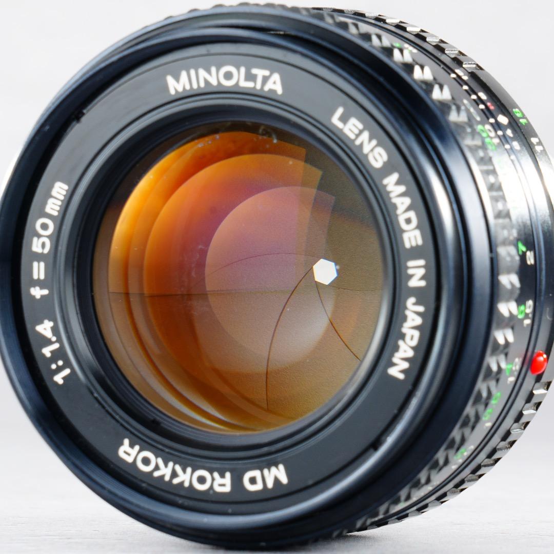 【ほぼライカ】動作◎ MD ROKKOR 50mm F1.4 ミノルタ 495