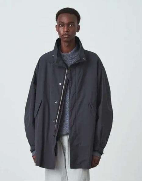 ジャケット・アウター ATON air ventile short mods coat