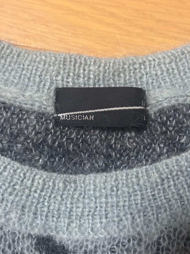 LAD MUSICIAN CREW NECK PULLOVER セーター　44