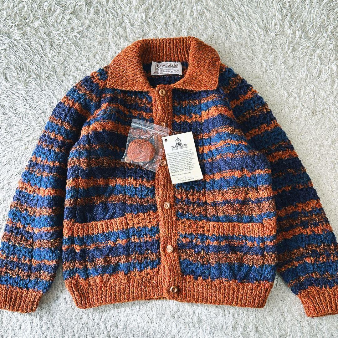 インバーアラン★未使用タグ付★3Aランバーカーディガン★未使用タグ付★3A