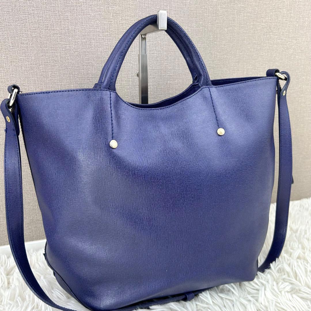 美品✨　FURLA アリッサ　ハンドバッグ　ショルダー　2way レザー　A4可