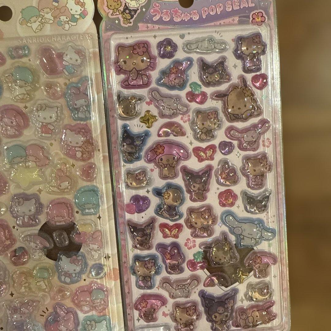 うるちゅるポップシール サンリオ 10枚セット
