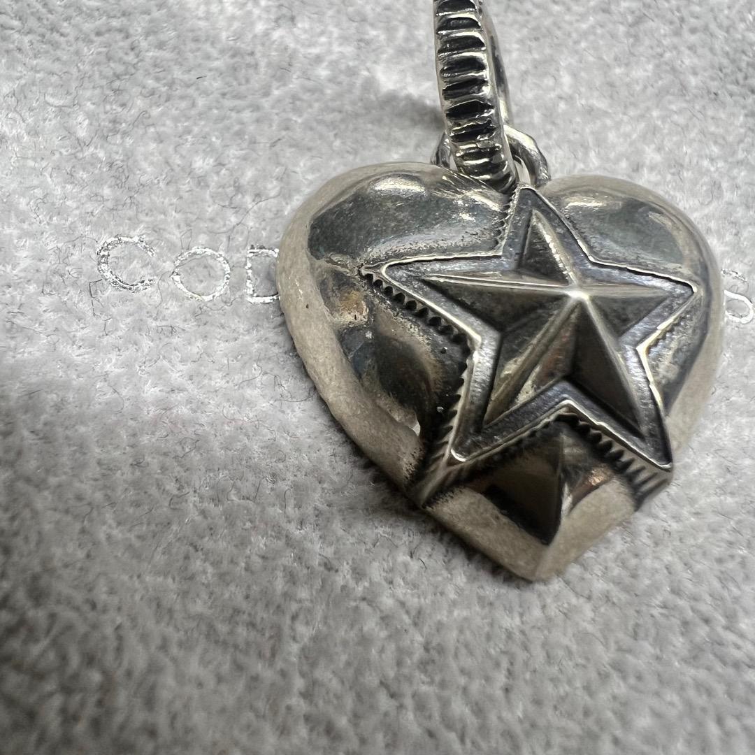 コディサンダーソン Heart & Sheriff Star ペンダントトップ