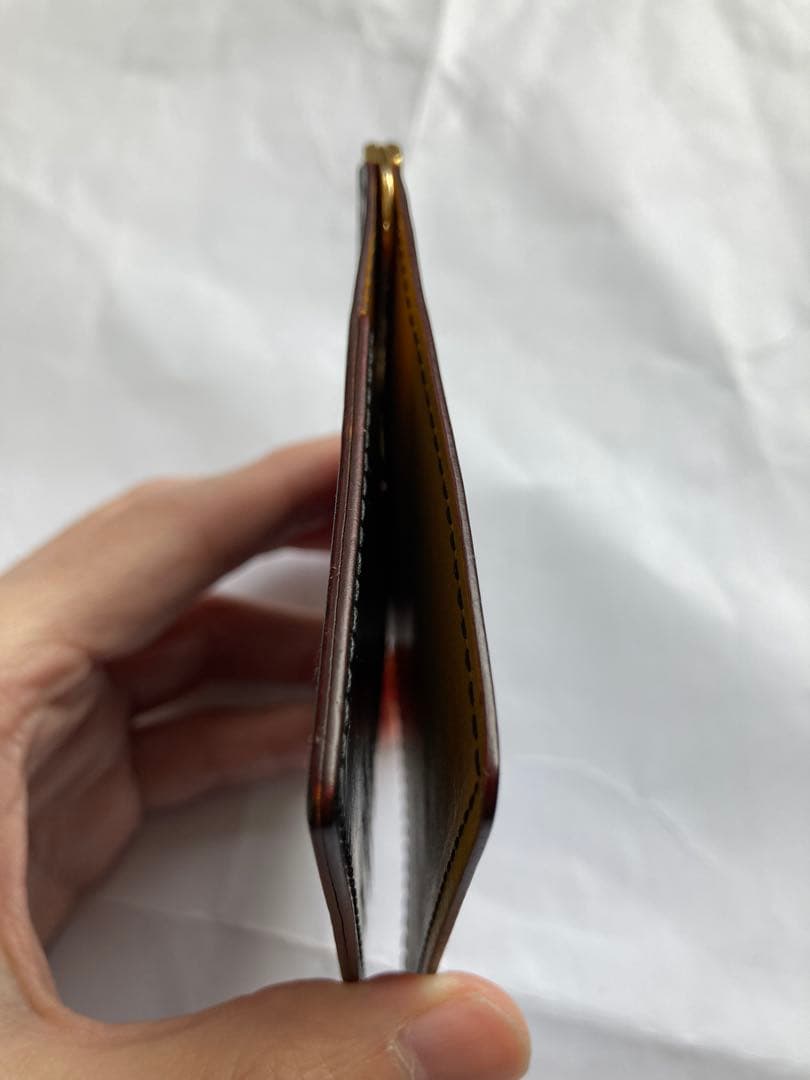 ガンゾ シェルコードバン2 ホーウィン シェルコードバン マネークリップ