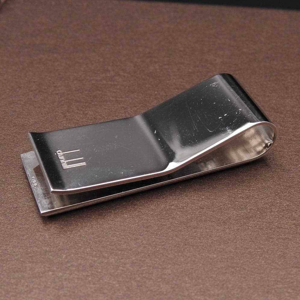 希少　美品 ダンヒル dunhill ストライプライン マネークリップ メンズ