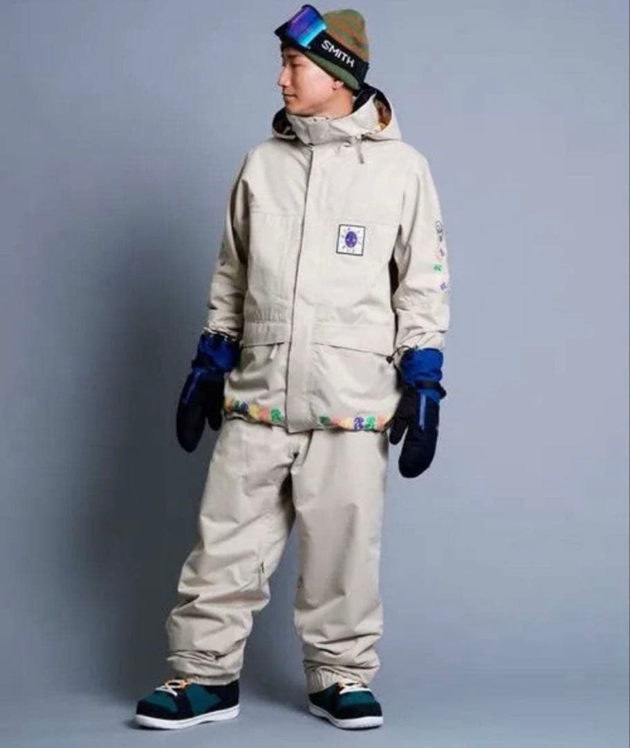 686 DOJO スノーボードウエア セットアップ 上下Mサイズ