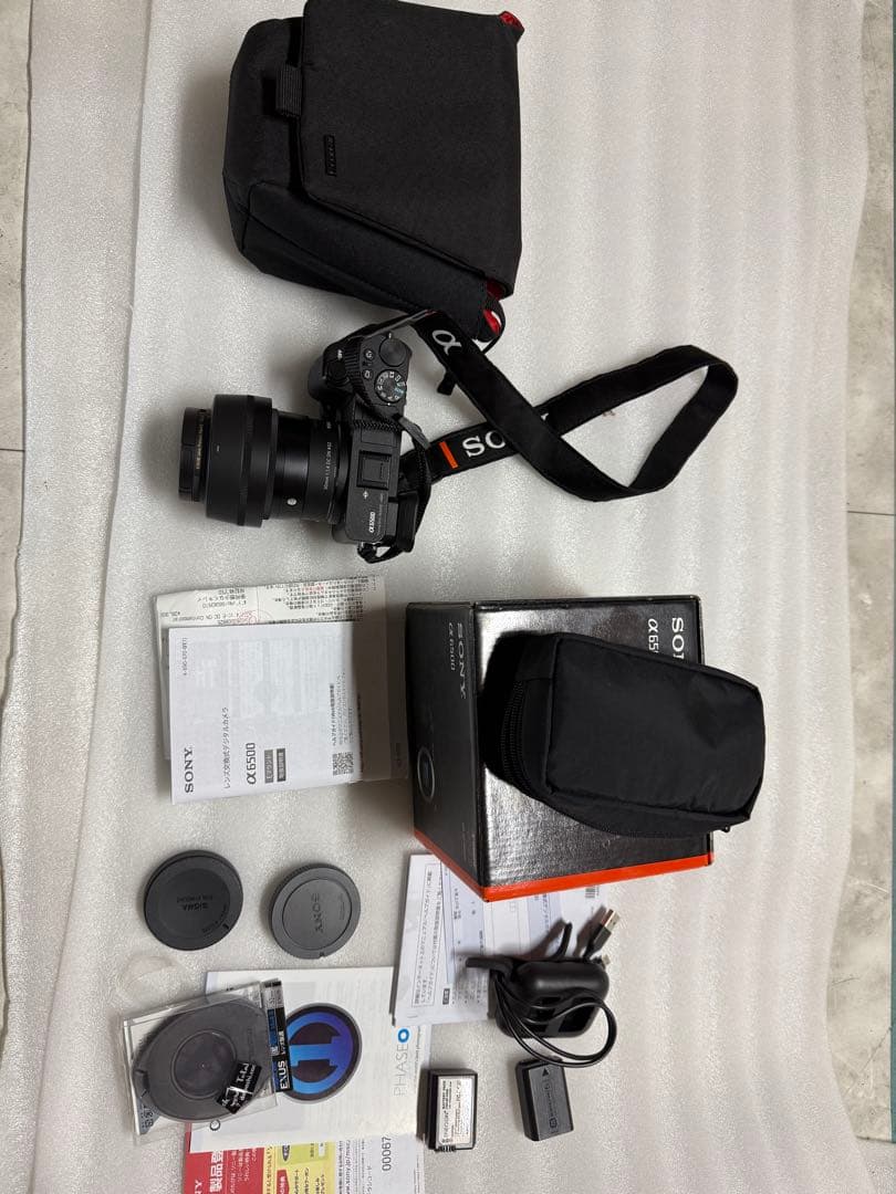 SONY α6500 シグマ30mm f1.4 dc dn セット
