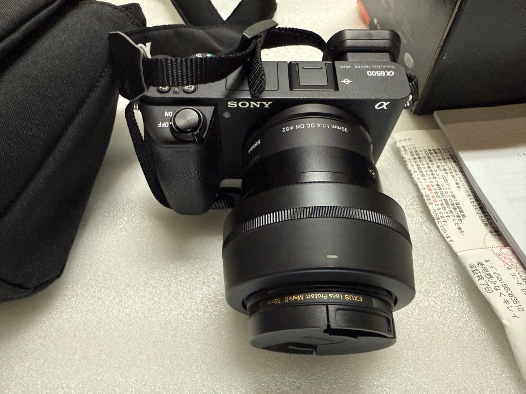 SONY α6500 シグマ30mm f1.4 dc dn セット
