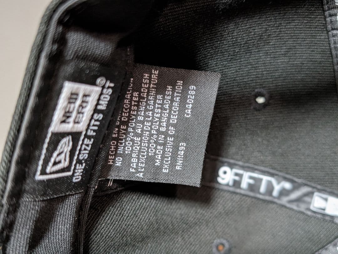 AWGE × NewEra キャップ 黒 A$AP Rocky 着用モデル