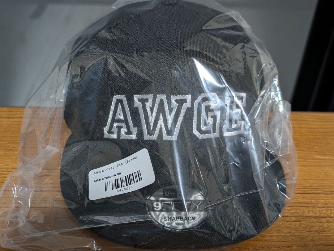 AWGE × NewEra キャップ 黒 A$AP Rocky 着用モデル