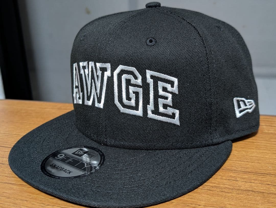 AWGE × NewEra キャップ 黒 A$AP Rocky 着用モデル