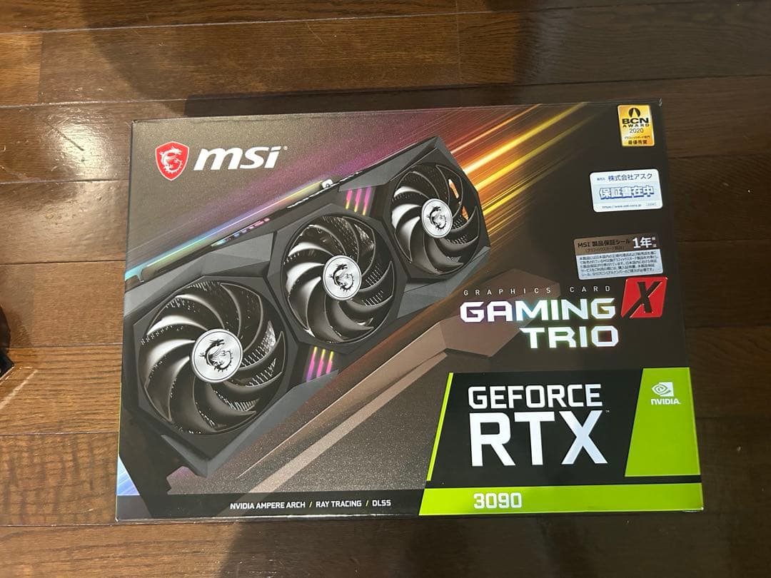 グラフィックボード・グラボ・ビデオカード MSI GeForce RTX 3090 Gaming X