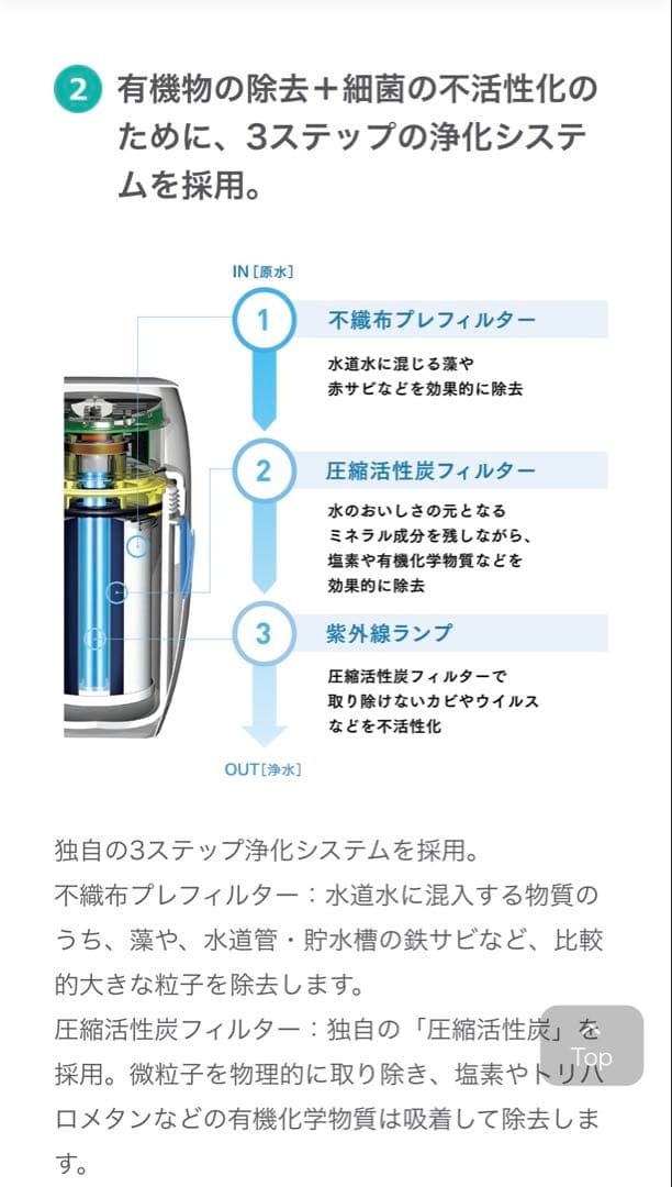 ★新品未使用 Amway eSpring 浄水器 II（5年保証付き）※値引き可