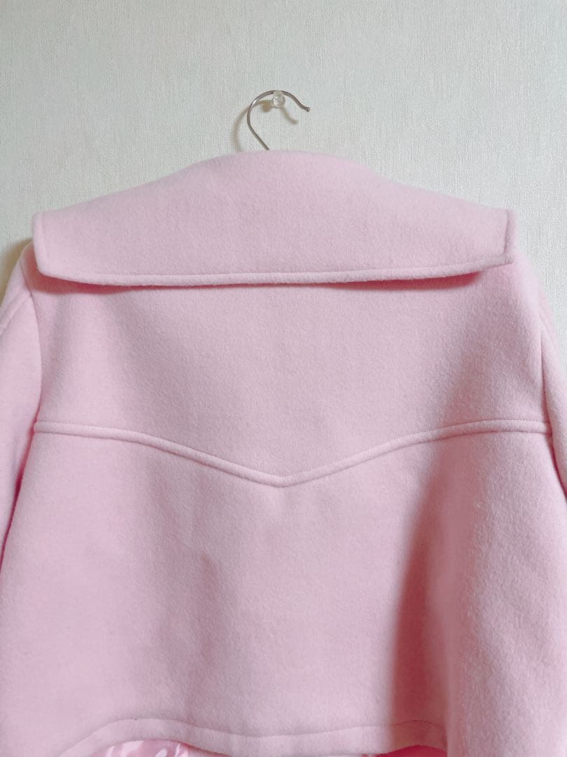 margarine fingers セーラー ダッフルコート ピンク