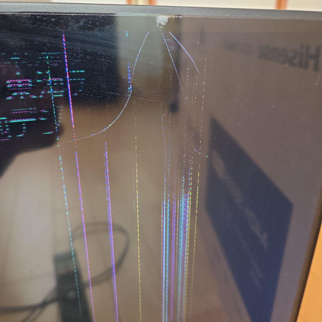 壊れています　Hisense A40Hシリーズ 32V型 スマートテレビ