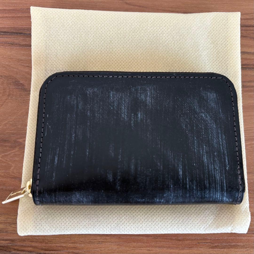 CRAFSTO クラフスト ブライドルレザー ファスナー小銭入れ ダークブラウン