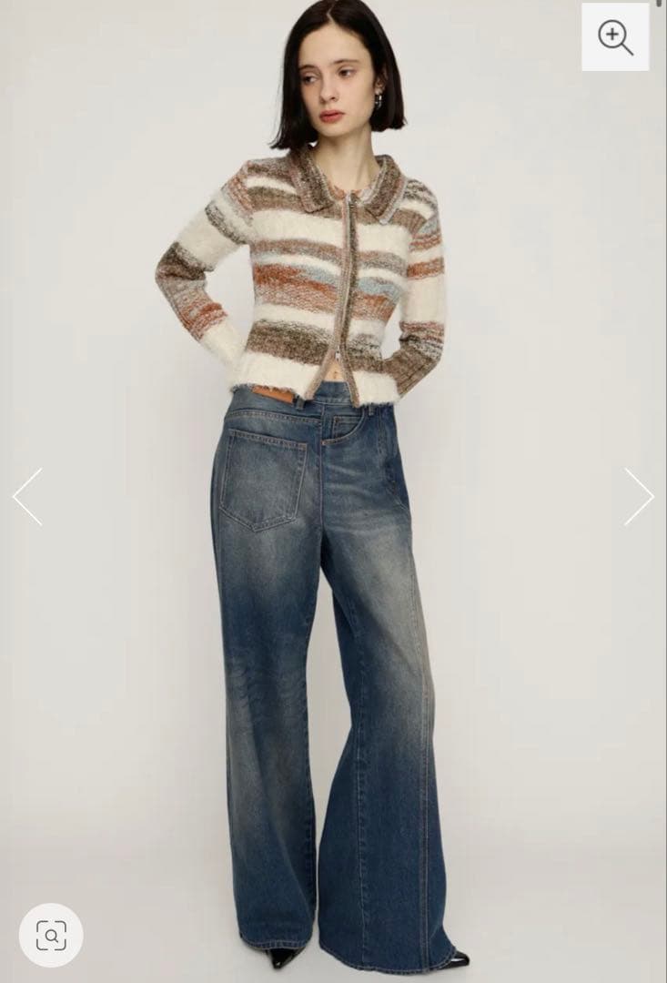 SLY BACK TO FRONT DENIM パンツ