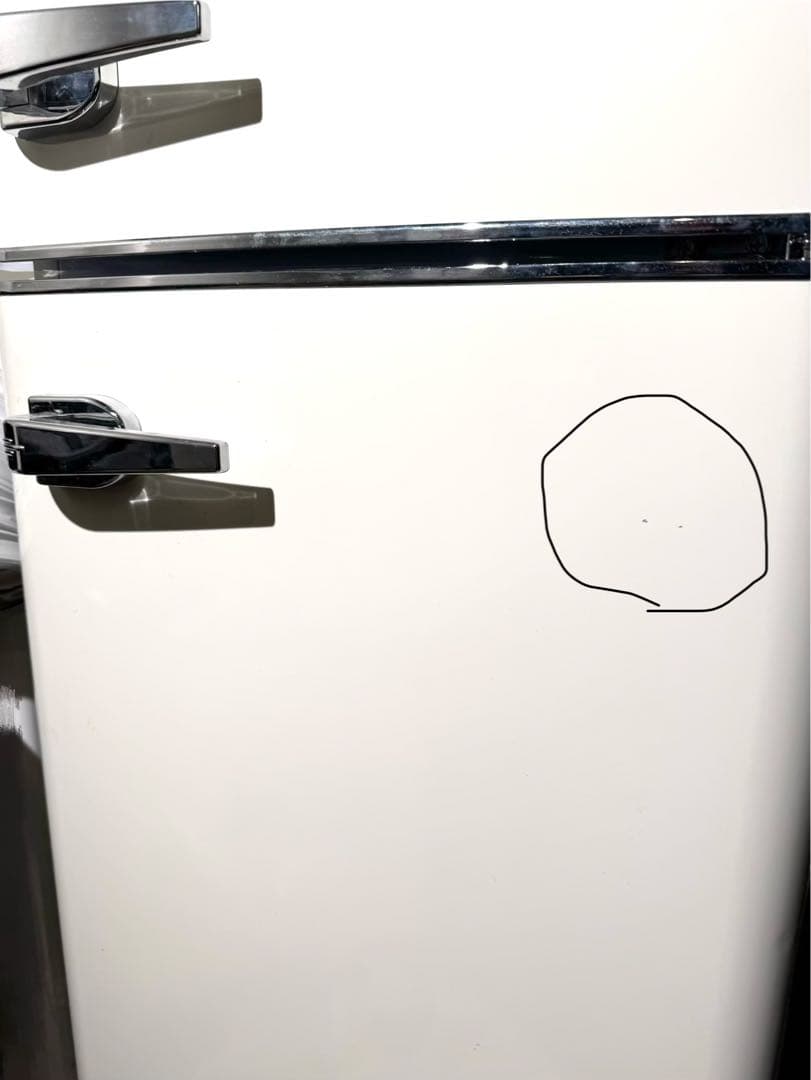 冷凍・冷蔵庫 オフホワイト 114L