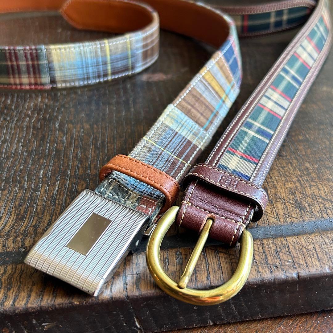 MENS上質アメカジベルト美品8本まとめて！