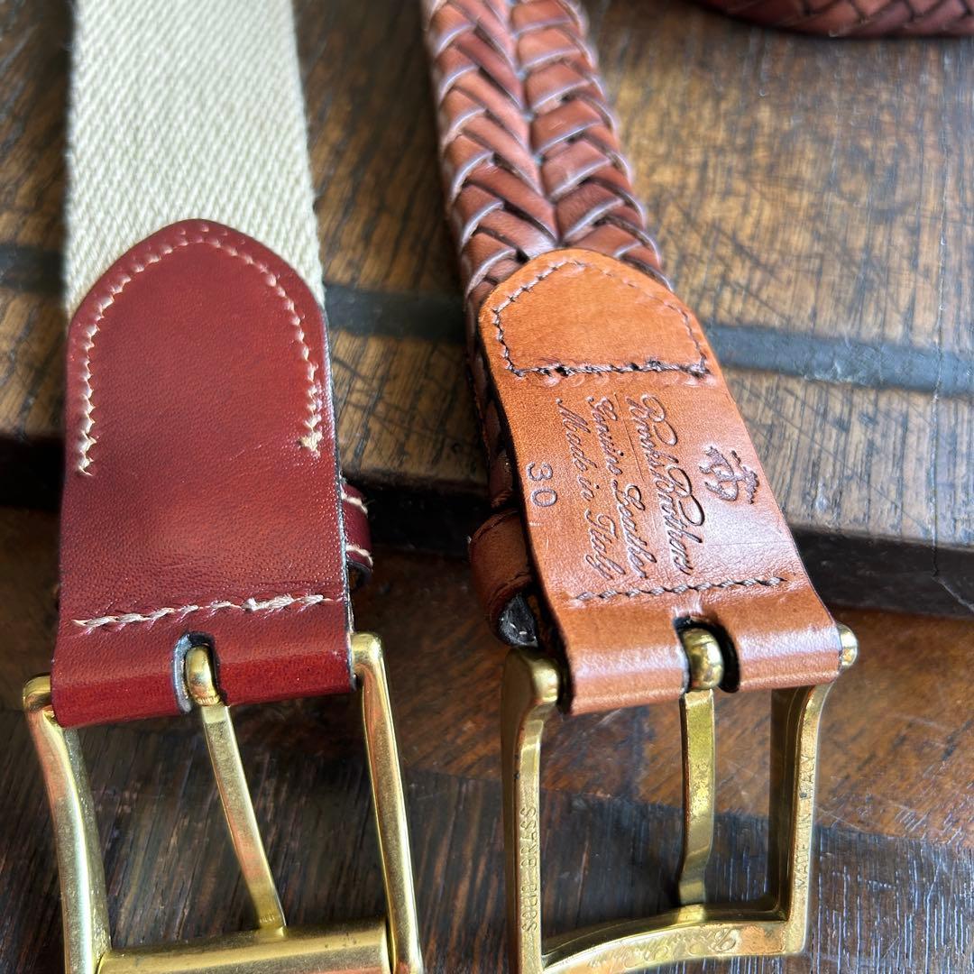 MENS上質アメカジベルト美品8本まとめて！