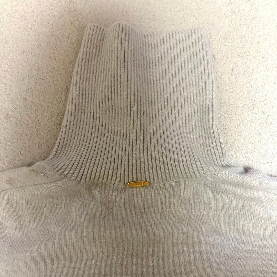 ドゥーズィーエムクラス　JUSPER タートルネック プルオーバー　ベージュ