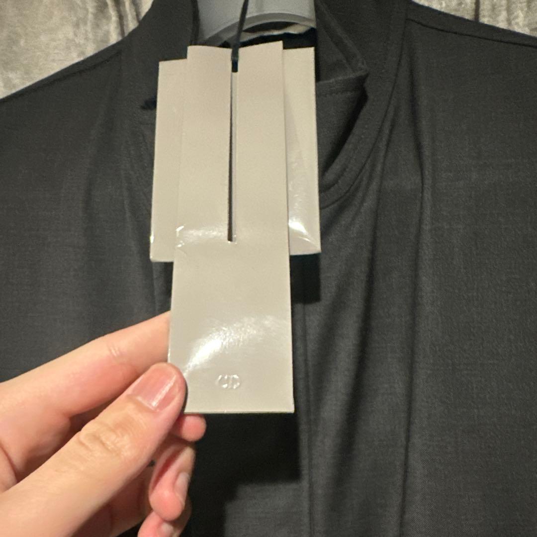 ディオールオム　レザートリムウールブルゾン2016aw 44