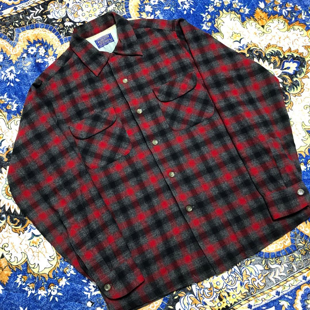 ペンドルトン　オンブレチェックシャツ　60s プライド