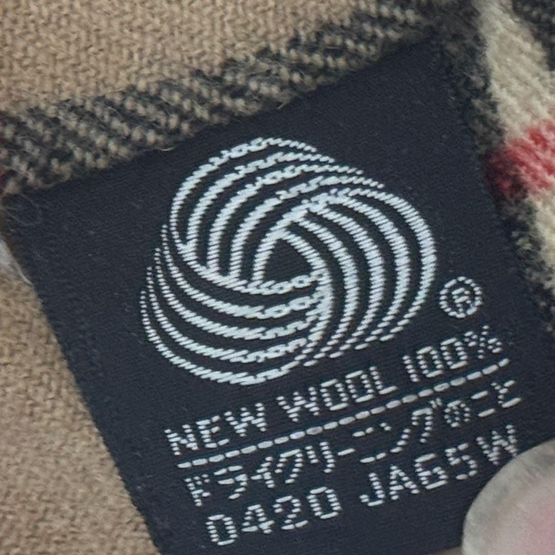 塩*び様 バーバリーズ　ハリトンジャケット　G9 ノバチェック　ロゴ刺繍　ラムウ