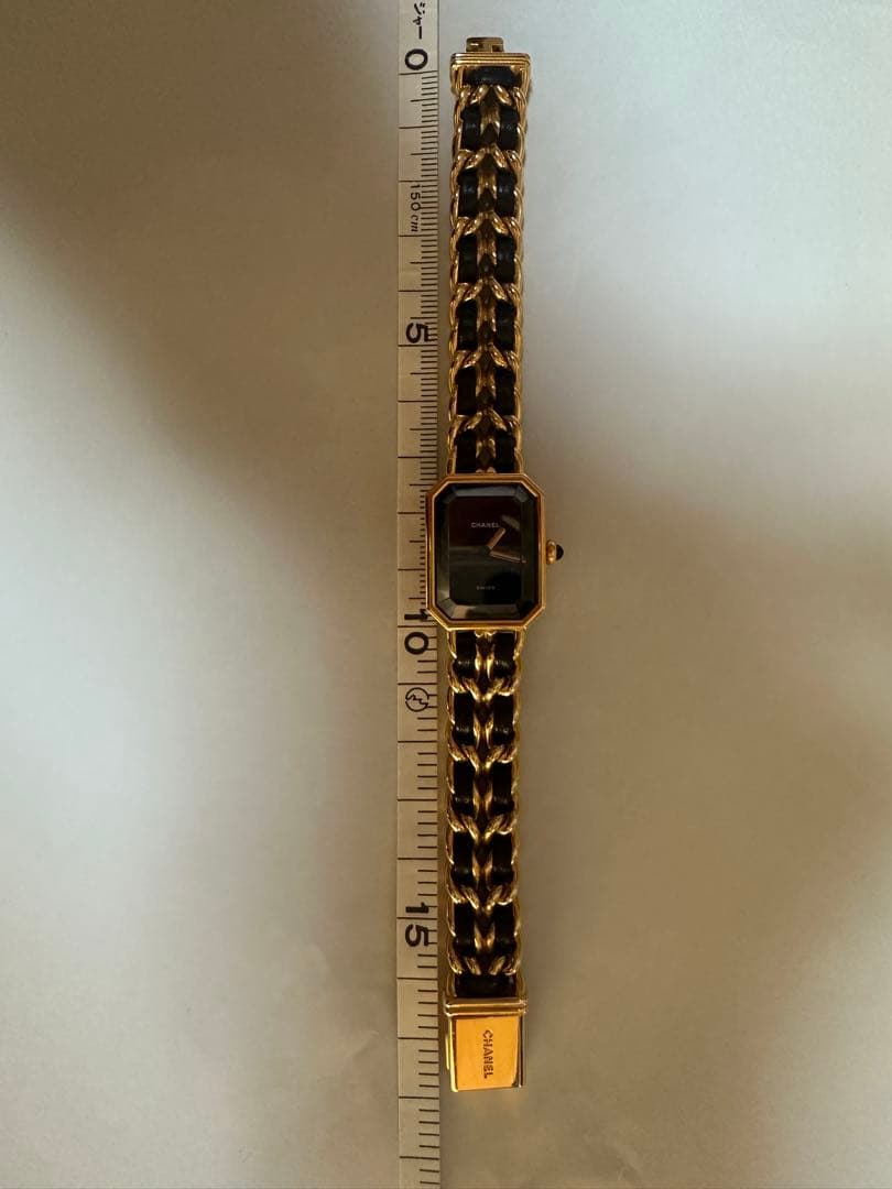 美品CHANEL プルミエール　時計Lサイズ