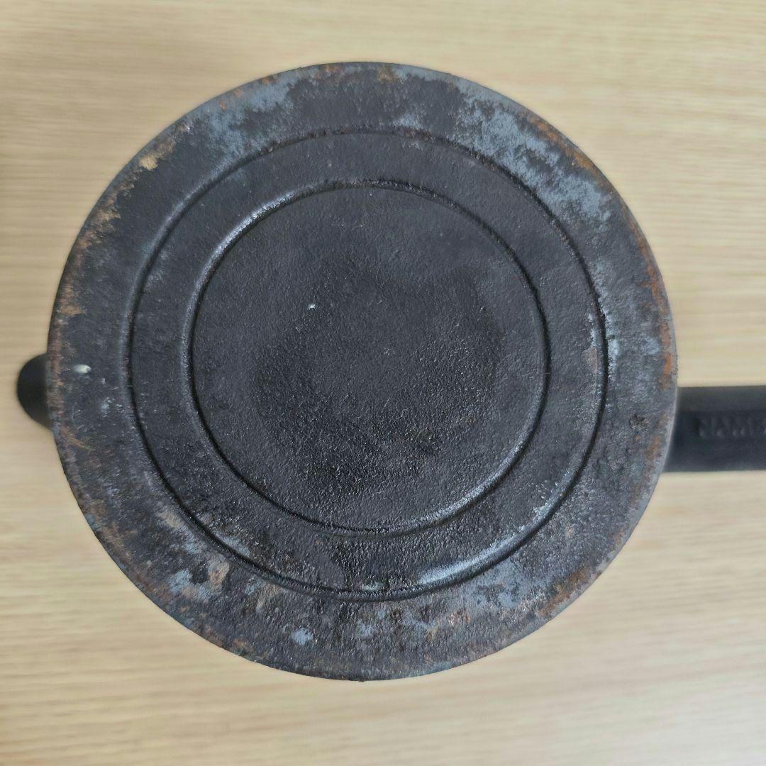 南部鉄器　鉄瓶　スワローポット　0.6L　持ち手セット