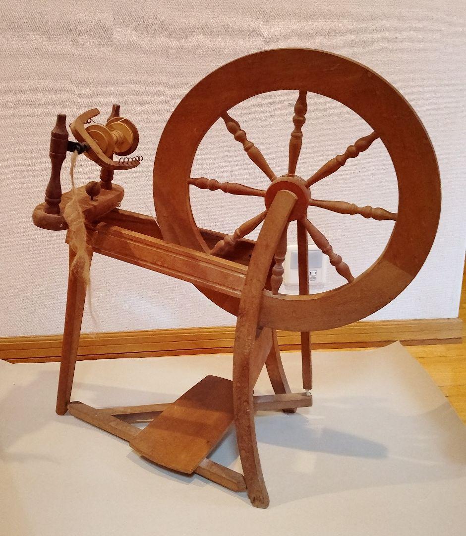 アシュフォード社 トラディショナル（ダブルドライブ）紡毛機 紡ぎ車