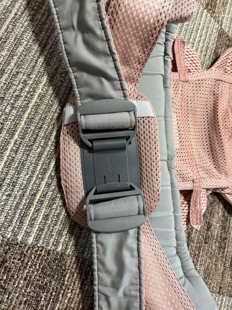 BABY BJORN ベビービョルンハーモニー 抱っこ紐 ダスティーピンク