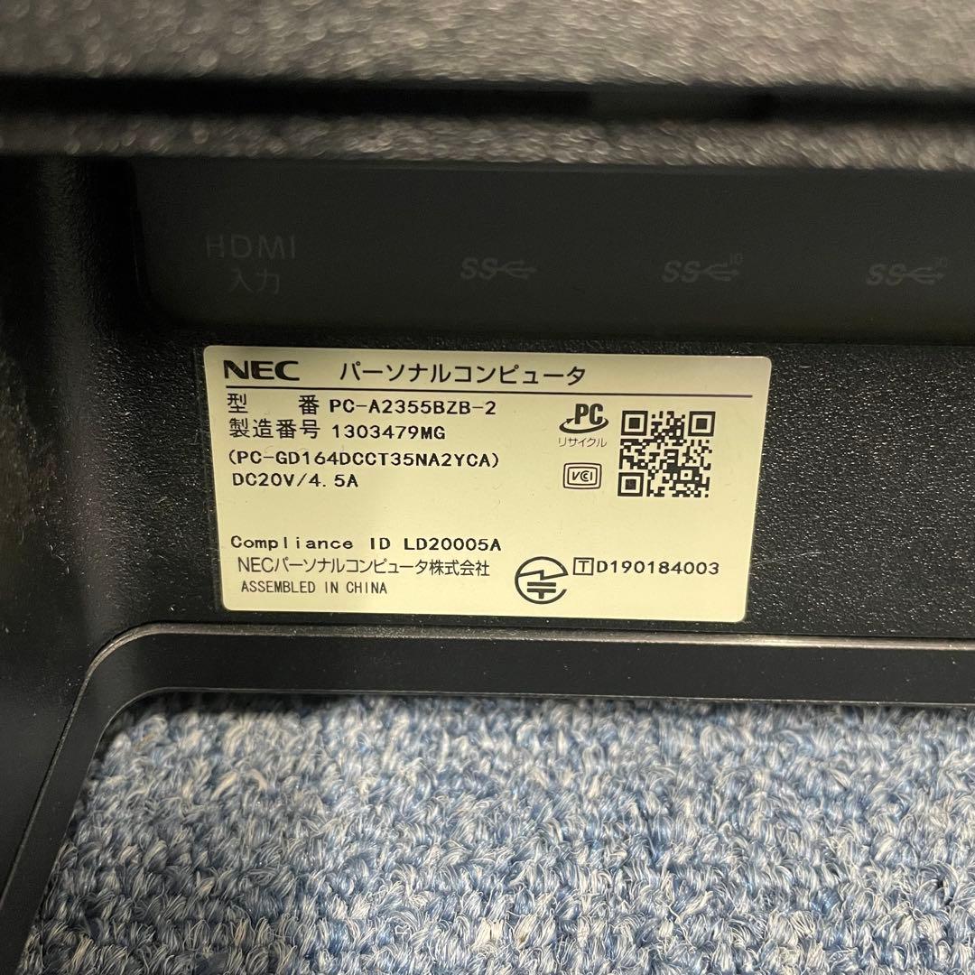 NEC LAVIE 一体型PC A2355 SSD512 Win11Pro