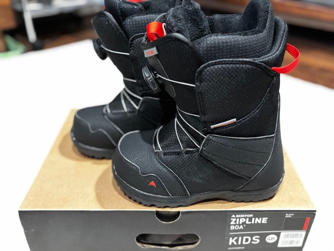 Burton ZIPLINE BOA キッズスノーボードブーツ　サイズ22センチ
