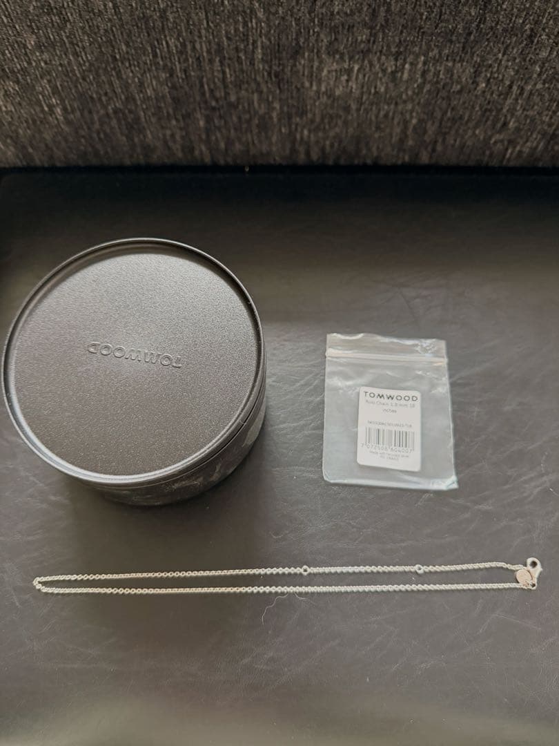 Tom Wood rolo chain 18inc トムウッド　ロロチェーン18