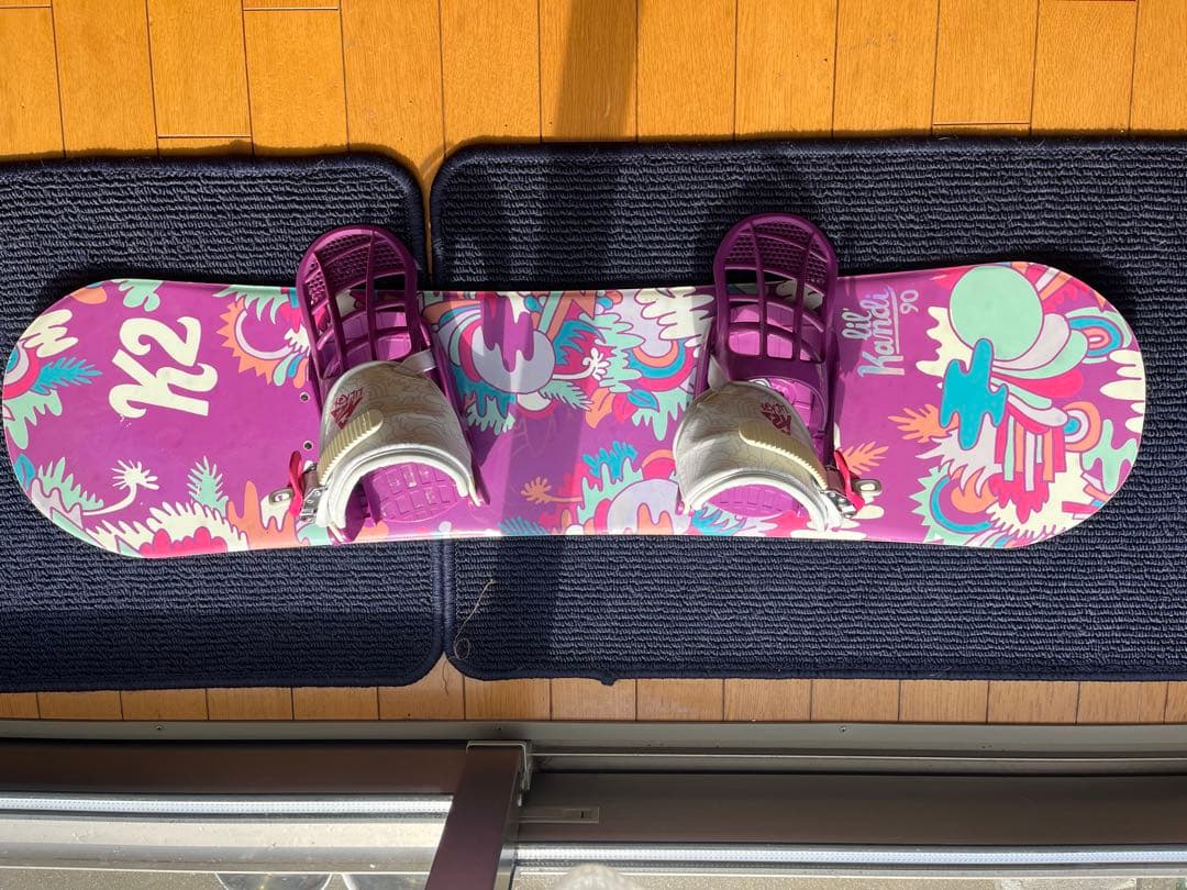 K2スノーボード3点セット⭐️キッズ用